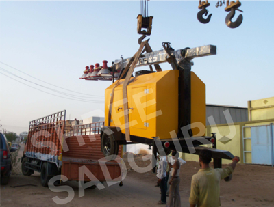 Hydraulic Lighting Masts