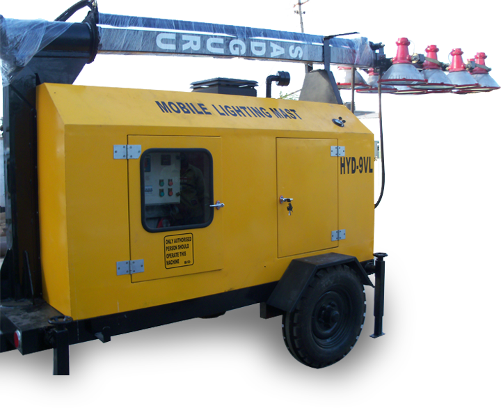 Shree Sadguru hydraulic lighting mast